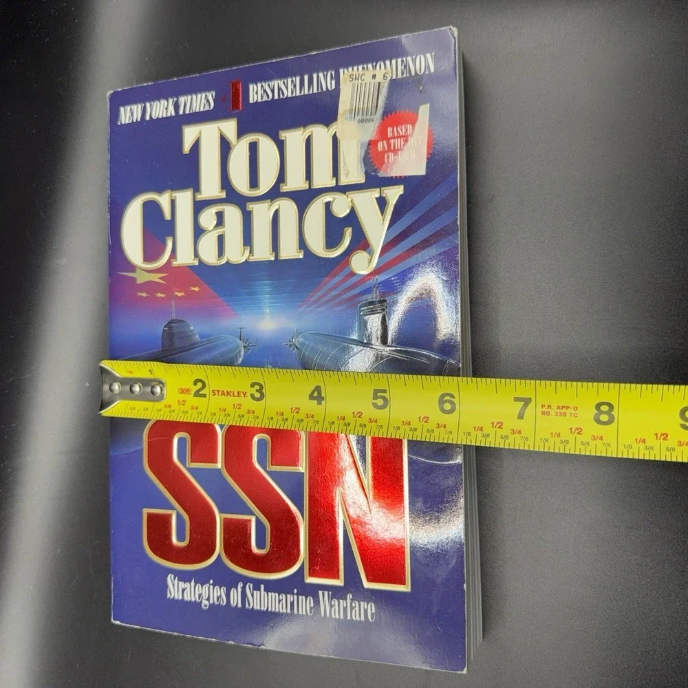 SSN Strategies Of Submarine Warfare Book By Tom Clancy